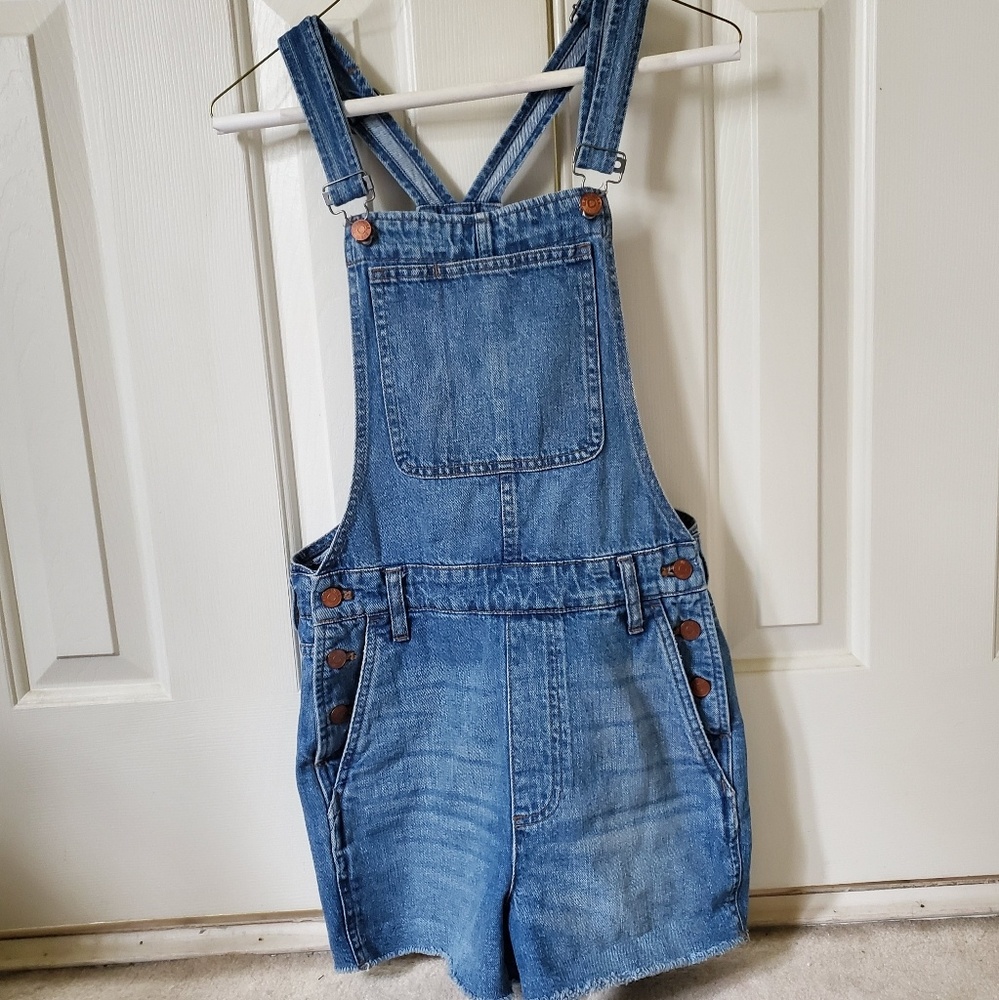 Madewell Denim Overall shorts
